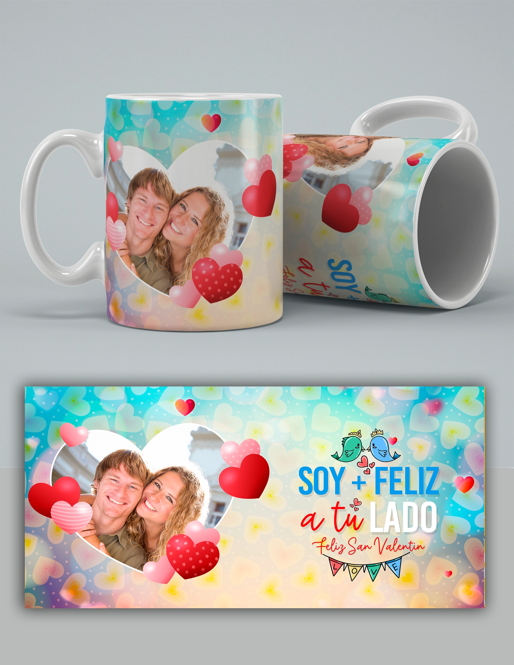 Taza San Valentín diseño 26