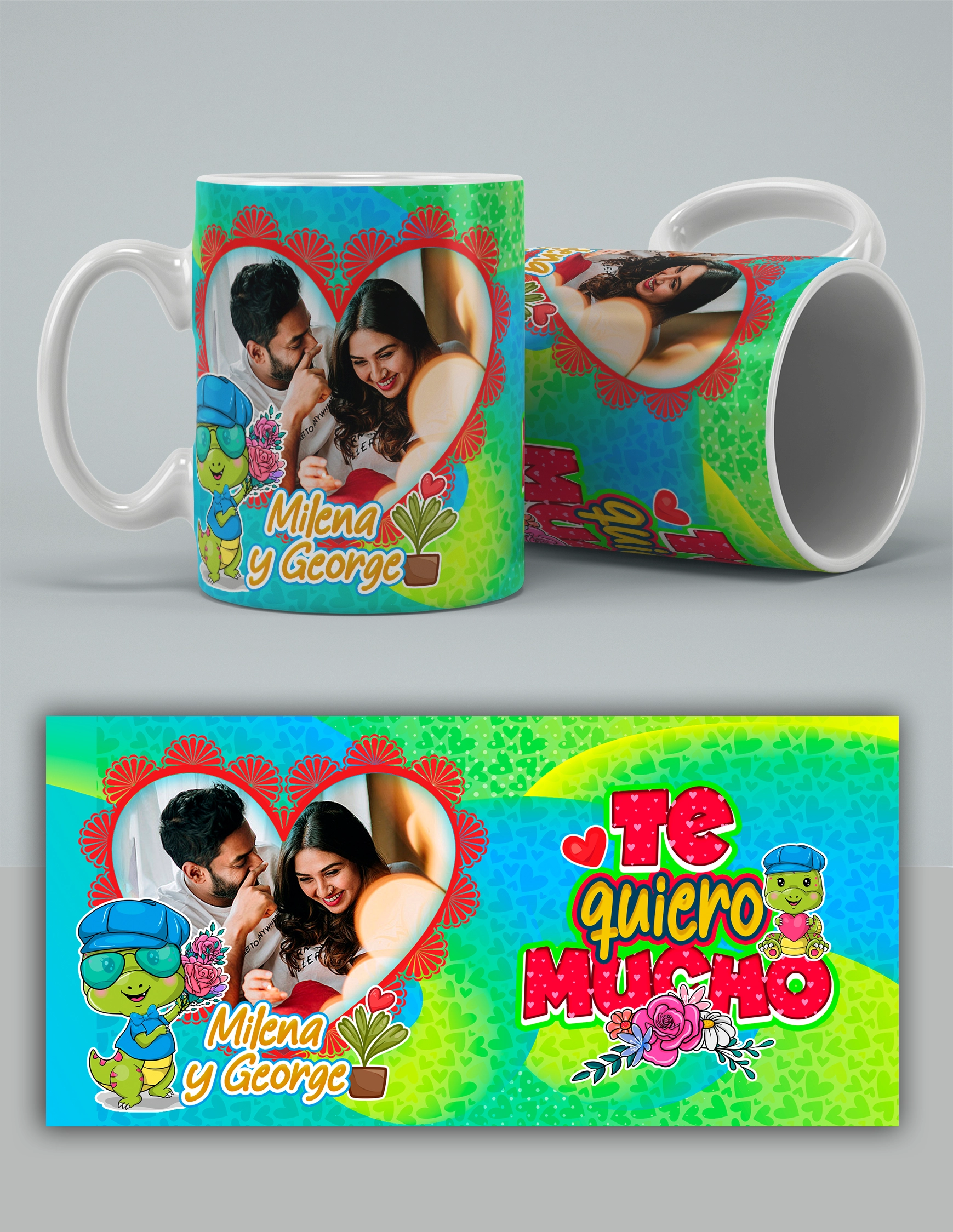 Taza San Valentín diseño 4