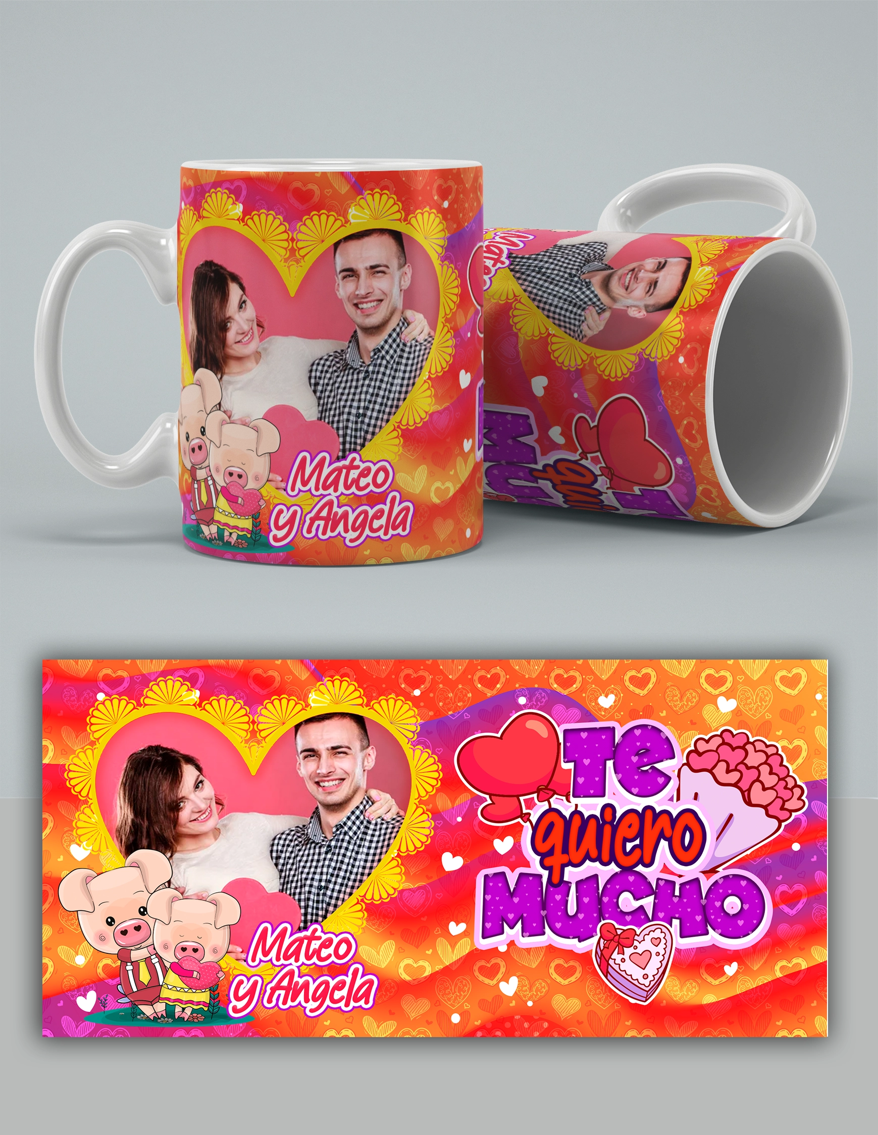 Taza San Valentín diseño 5