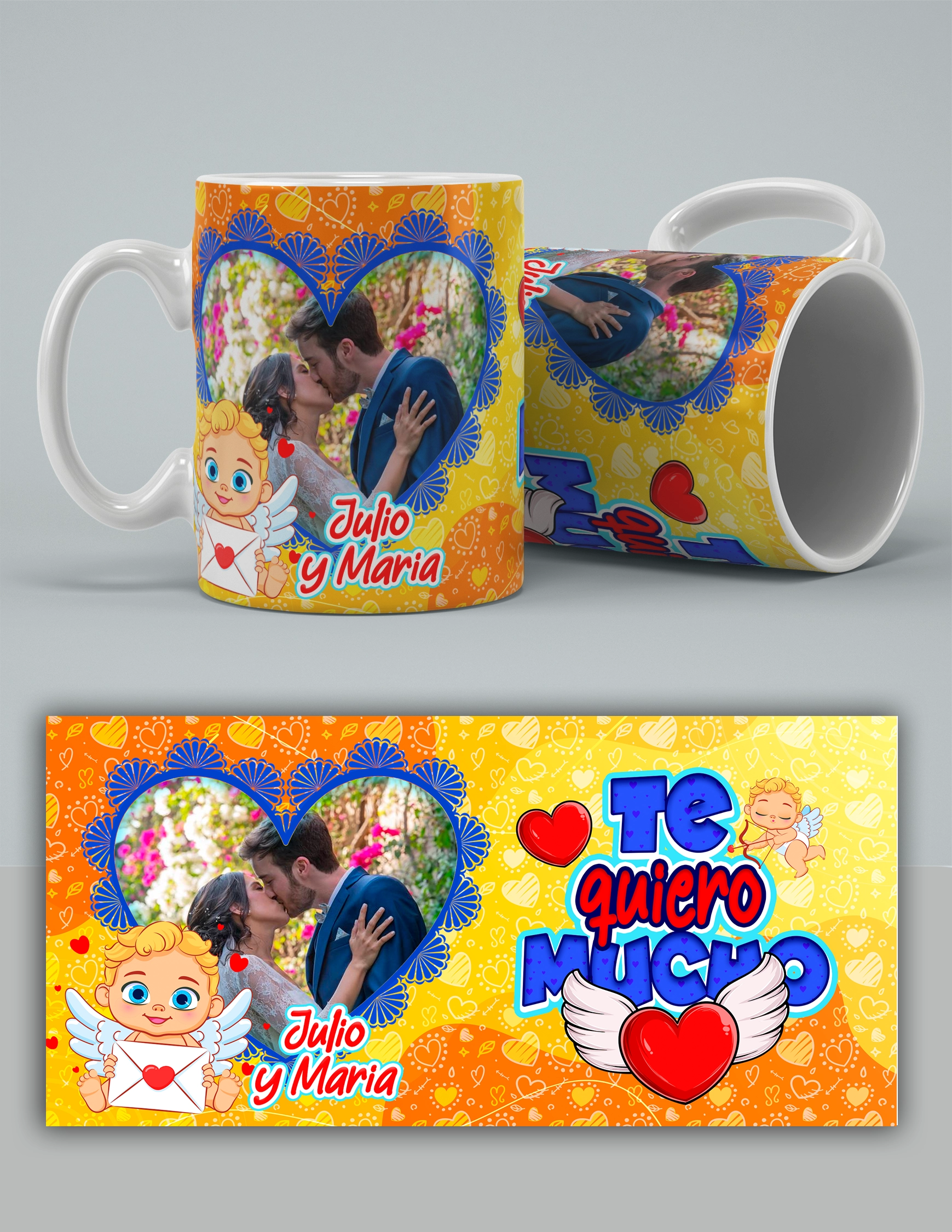 Taza San Valentín diseño 8