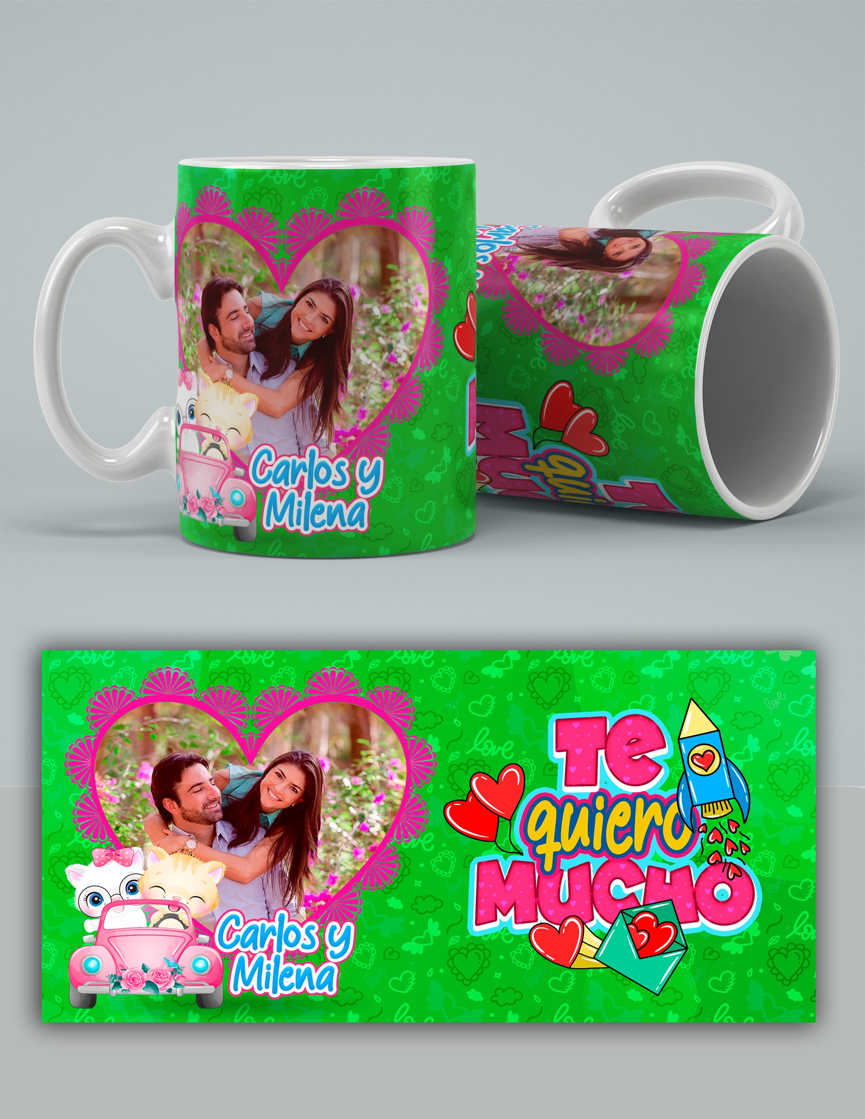 Taza San Valentín diseño 9