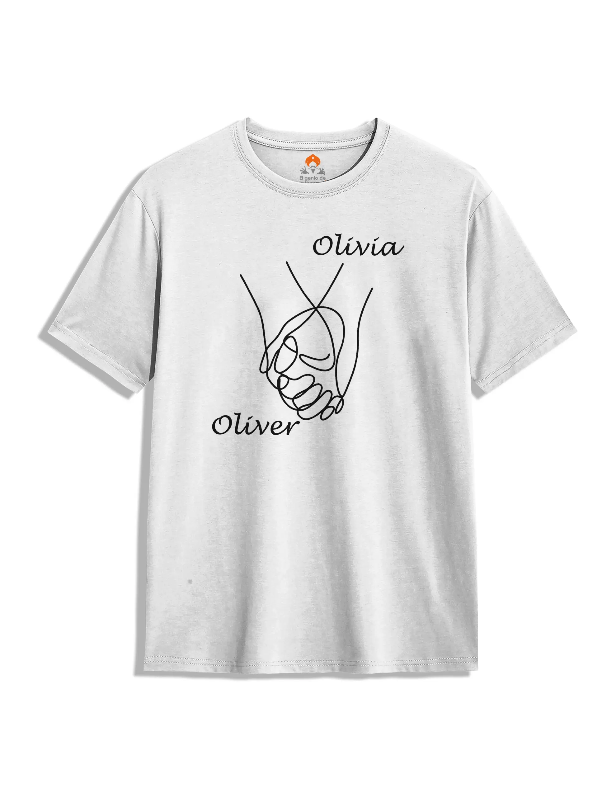 Camiseta San Valentín personalizada diseño 8