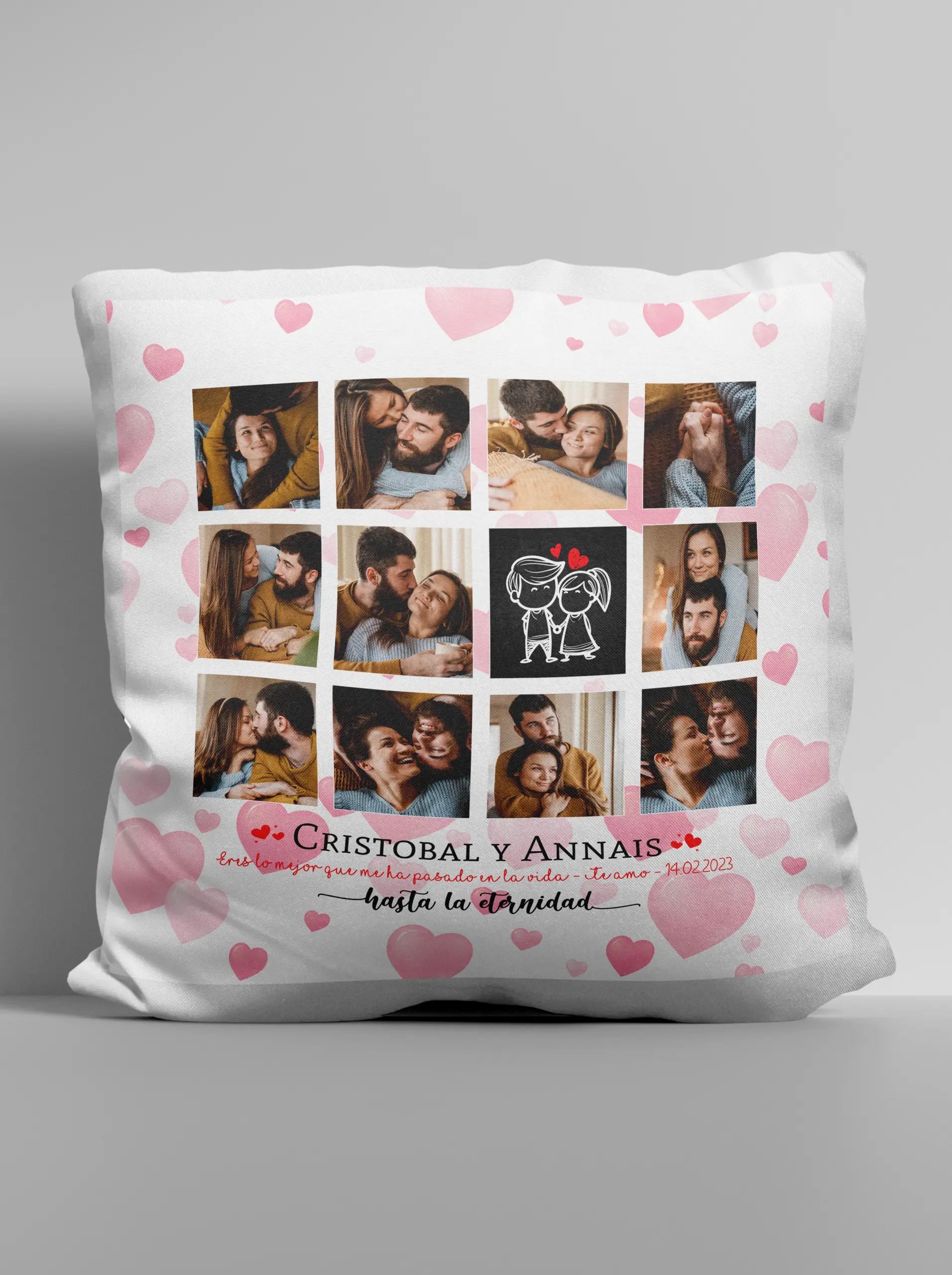 Cojín San Valentín diseño 25