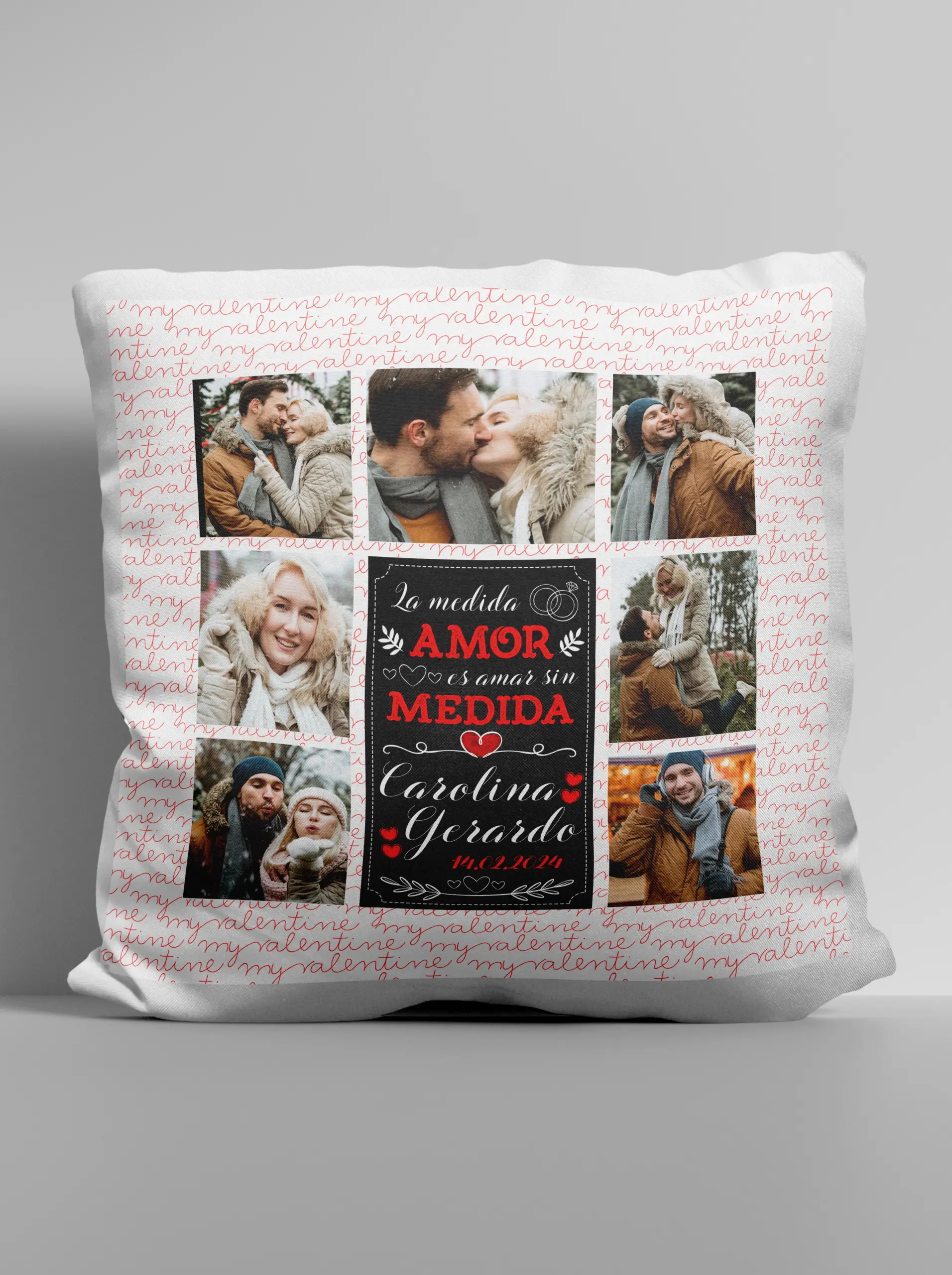 Cojín San Valentín diseño 29