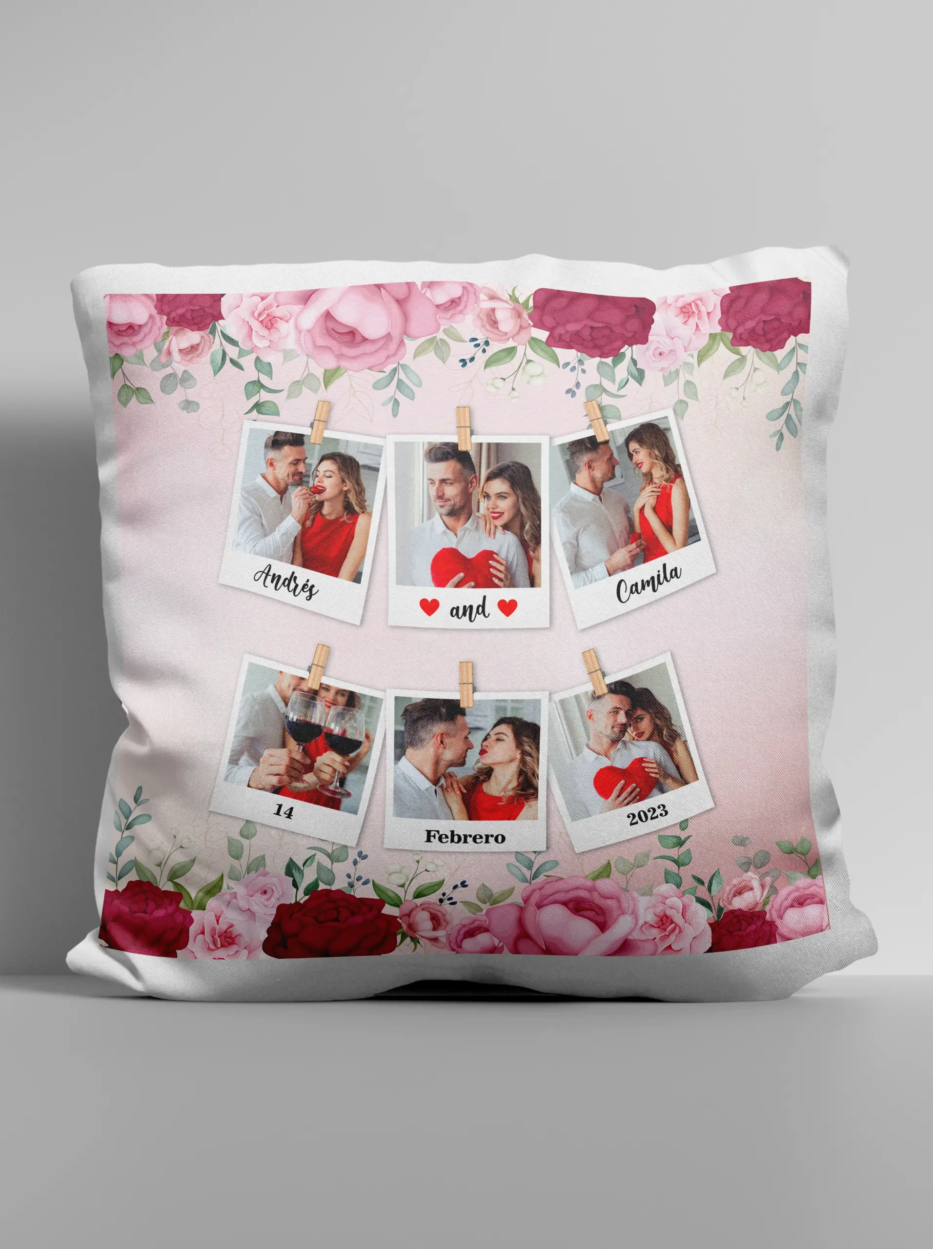 Cojín San Valentín diseño 13