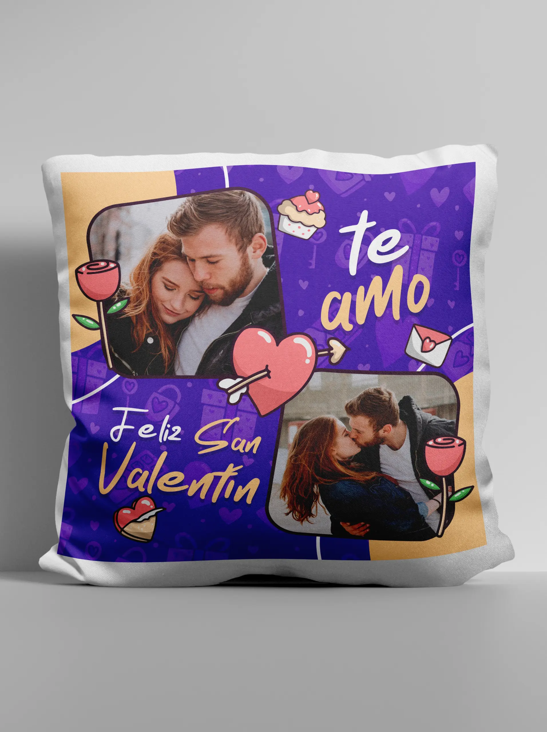 Cojín San Valentín diseño 14