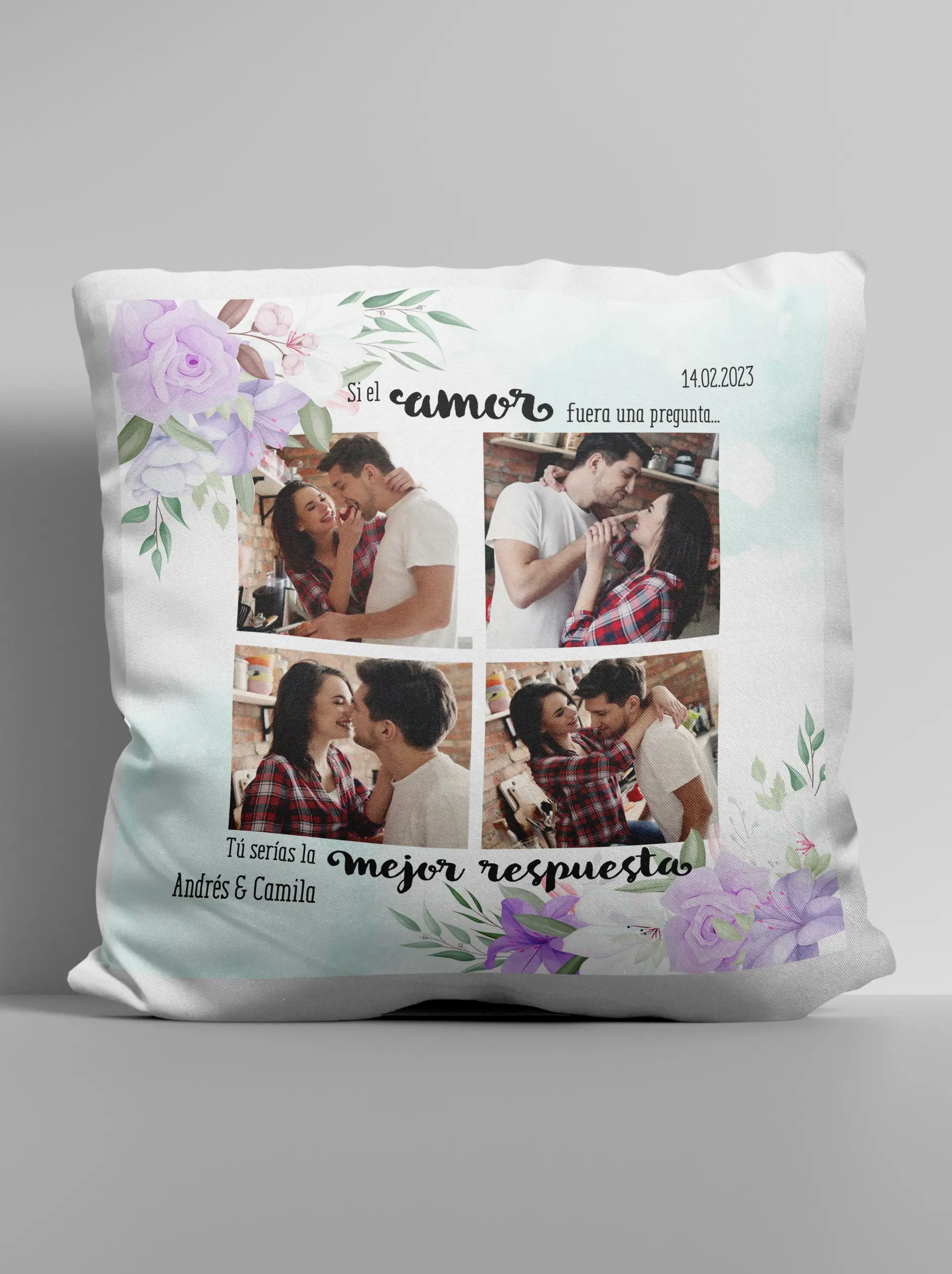 Cojín San Valentín diseño 5