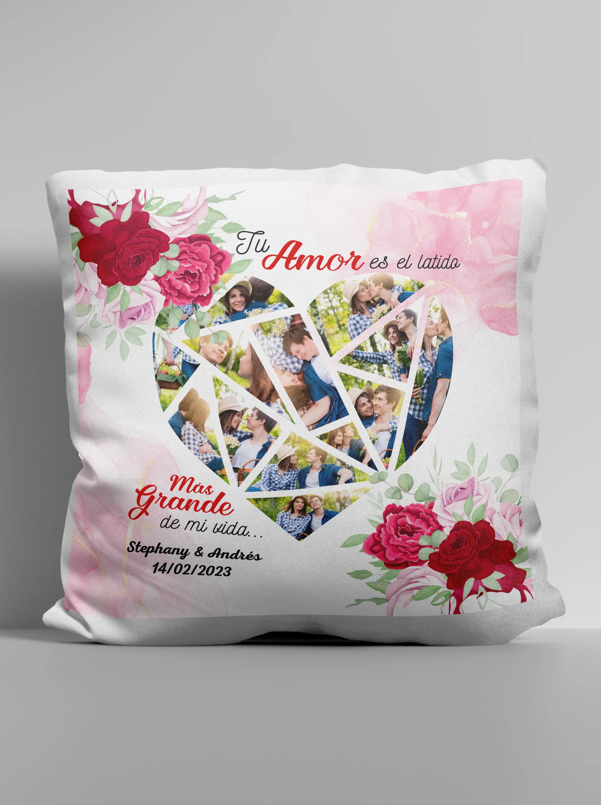 Cojín San Valentín diseño 9