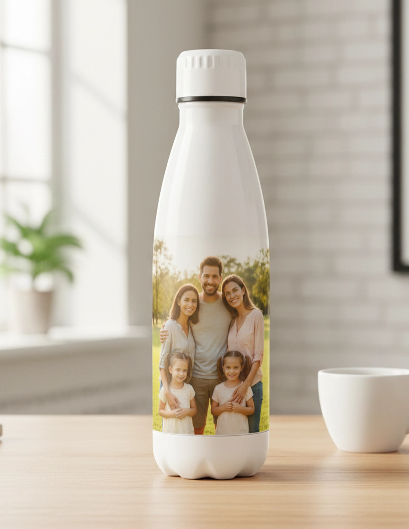 botella termica aluminio personalizada con foto