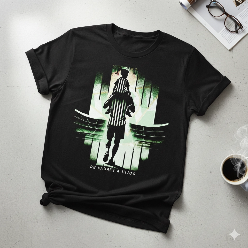camsieta dia del padre futbolero betis