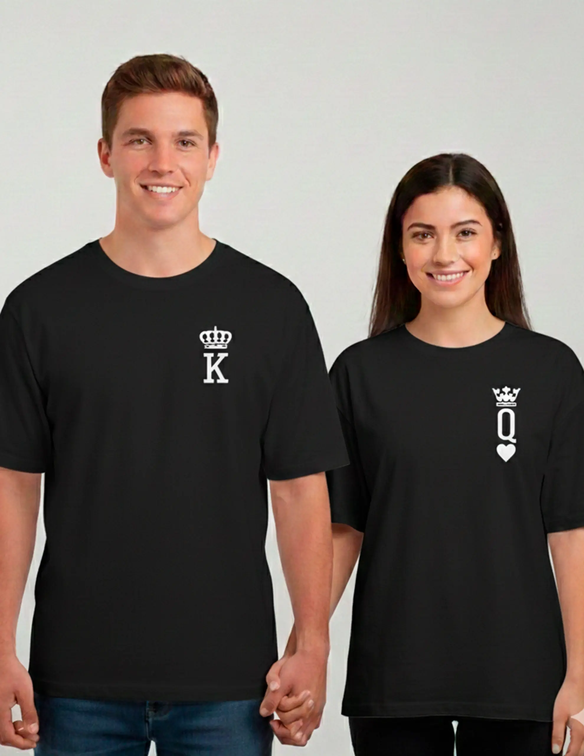 Pack 2 camisetas San Valentín King y Queen