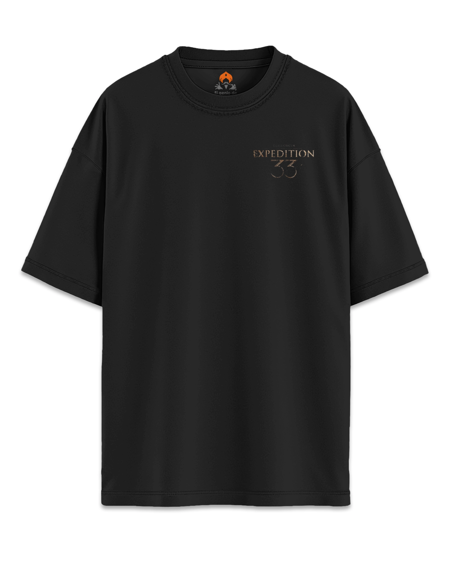 camiseta oversize Expedition 33 delante