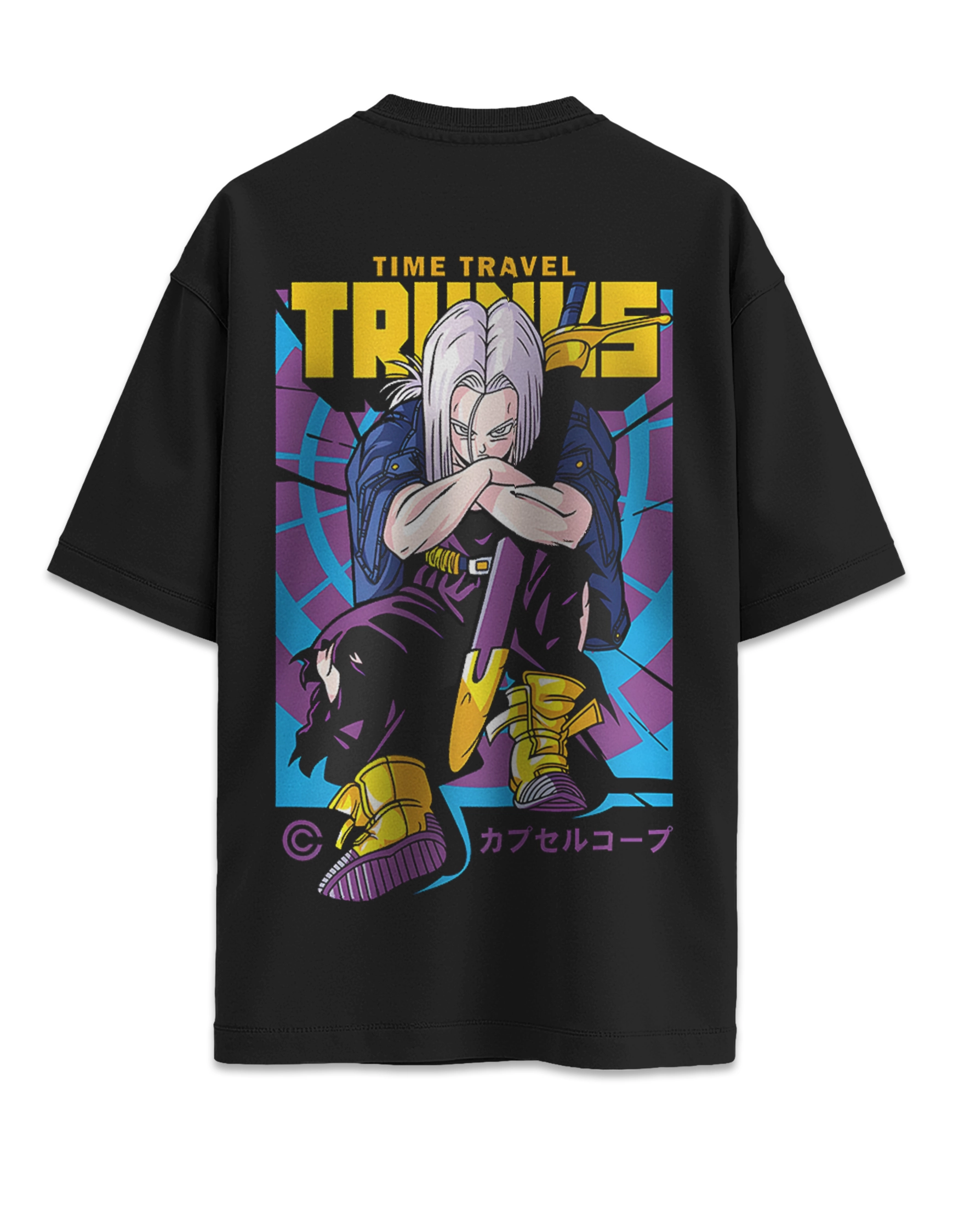 camiseta oversize trunks