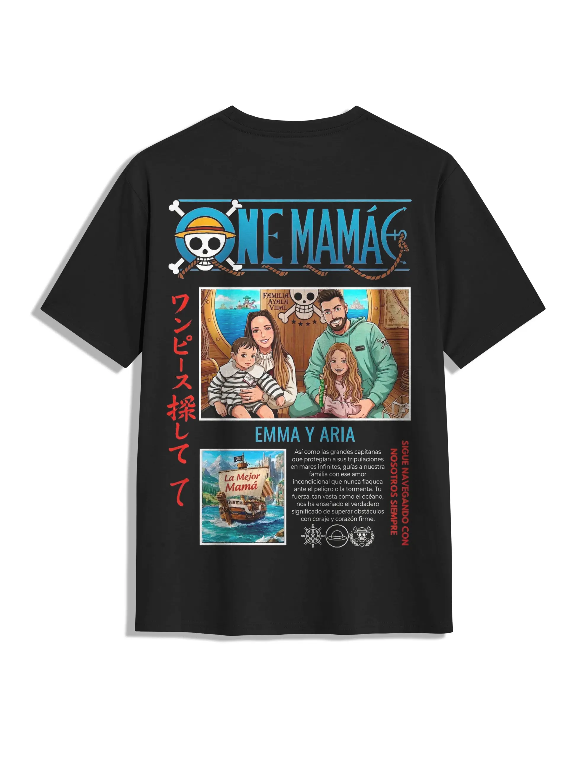 camiseta personalizada regalo one mamá