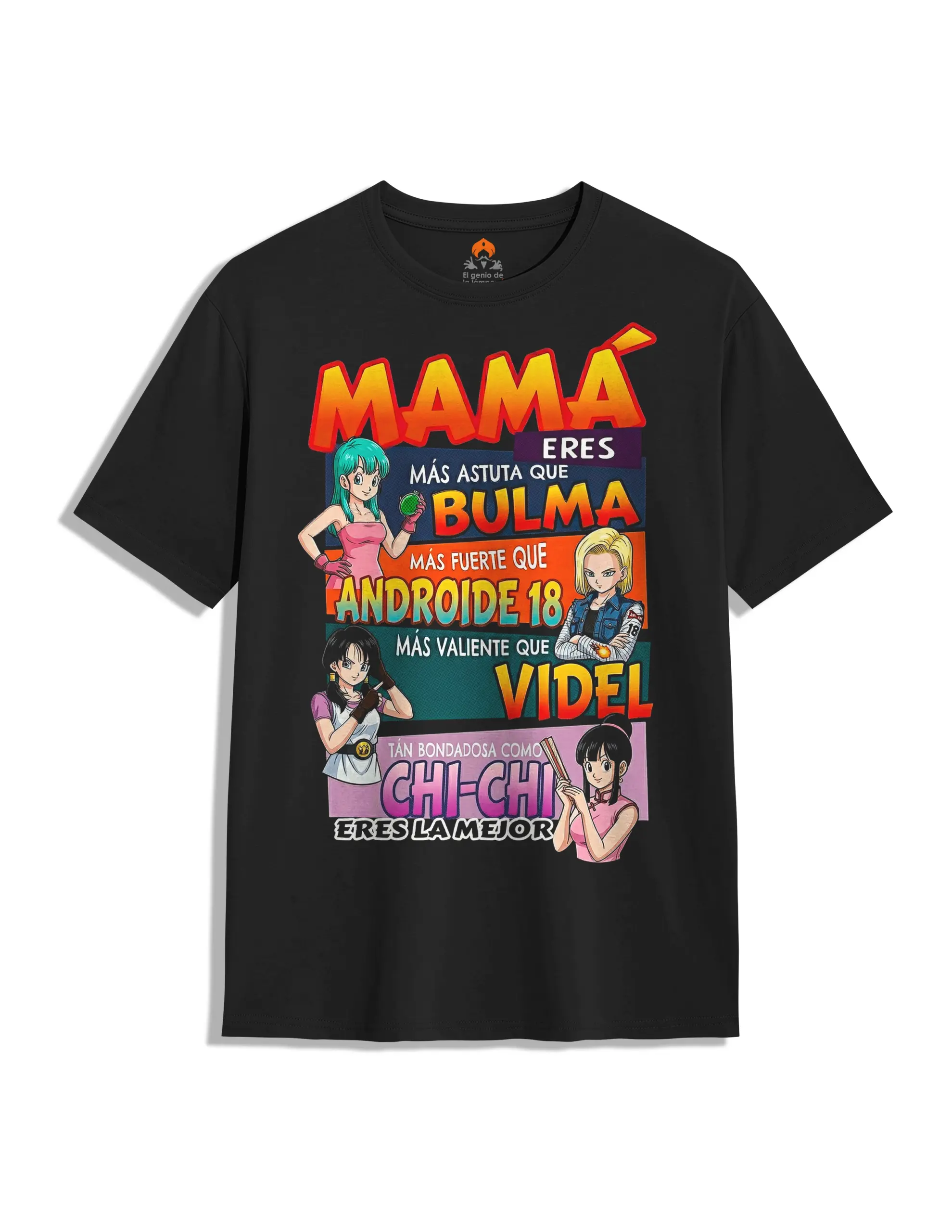 Camiseta del día de la madre dragon ball