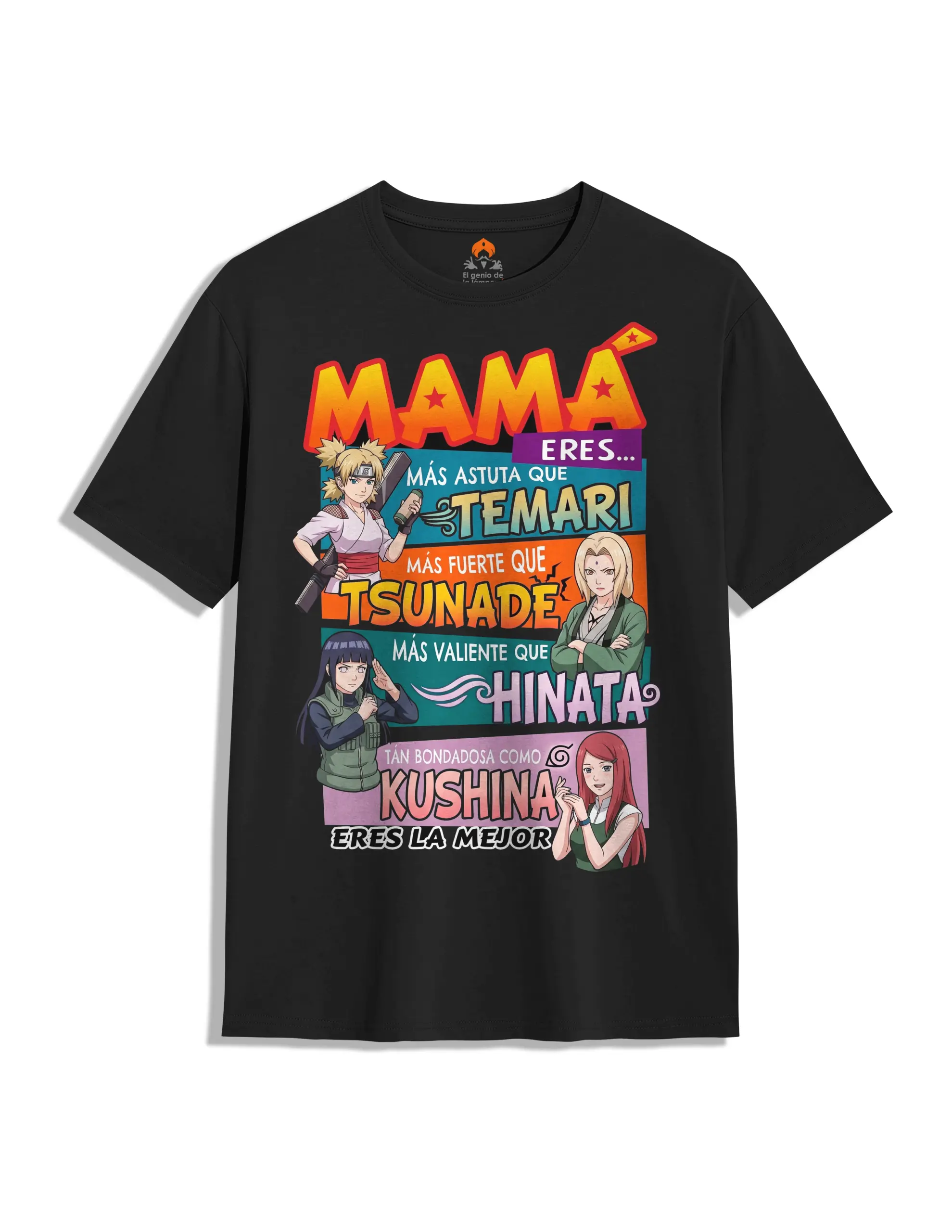 Camiseta del día de la madre Naruto