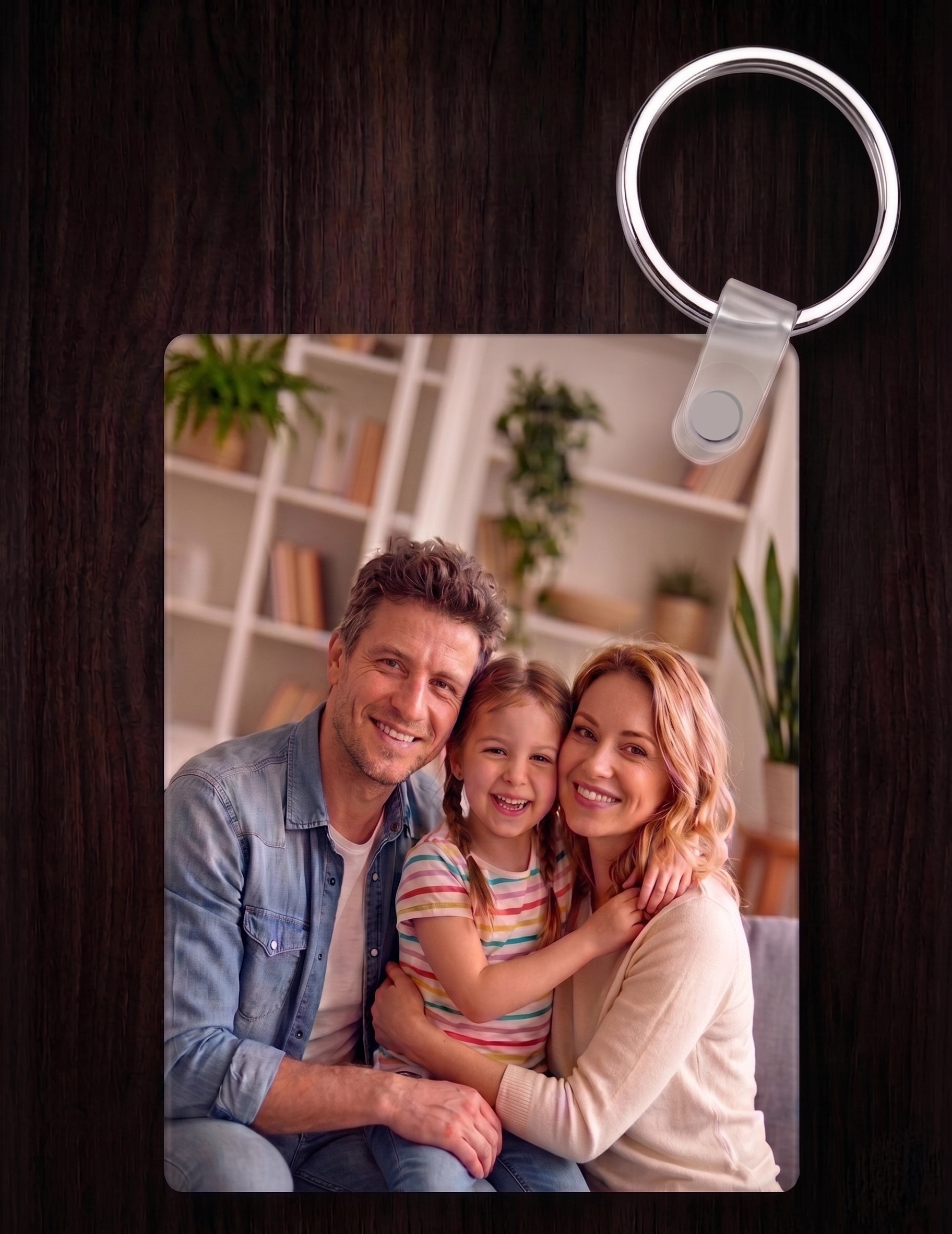 personalizar llavero rectangular regalo mamá