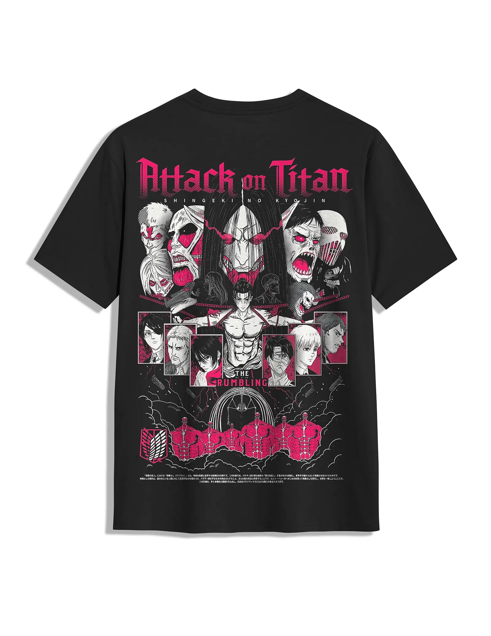 ataque a los titanes diseño 11 detras