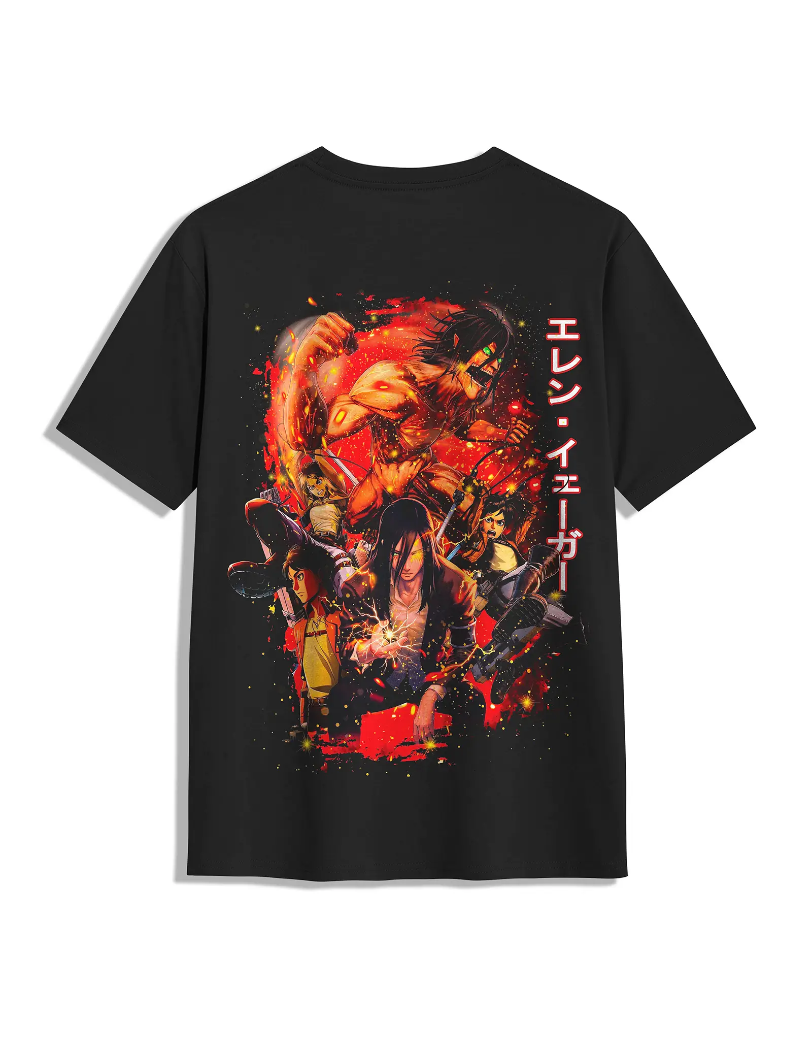 ataque a los titanes eren diseño 2 detras
