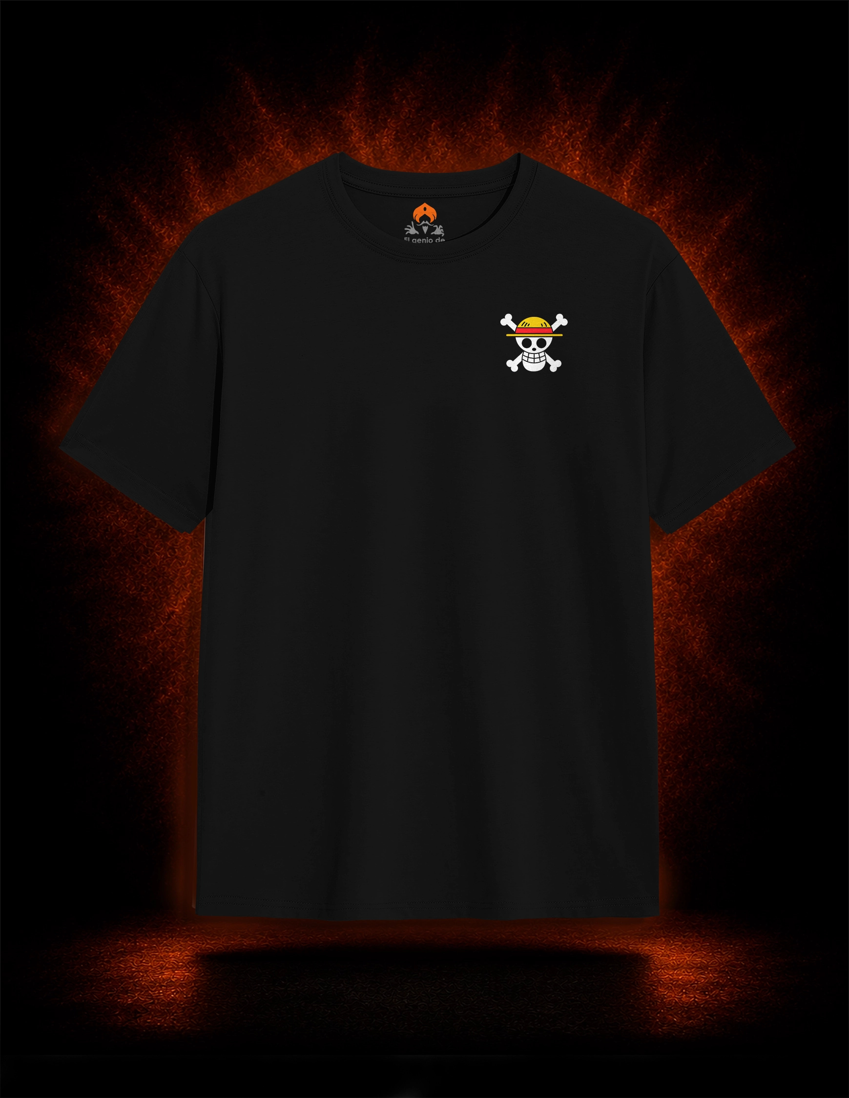 camiseta one piece el gran luffy delante