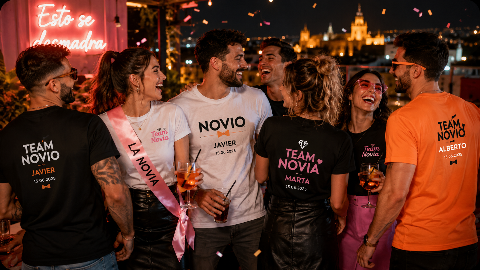 Camisetas personalizadas para despedidas